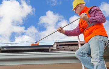 Belah soft wash roof cleaning